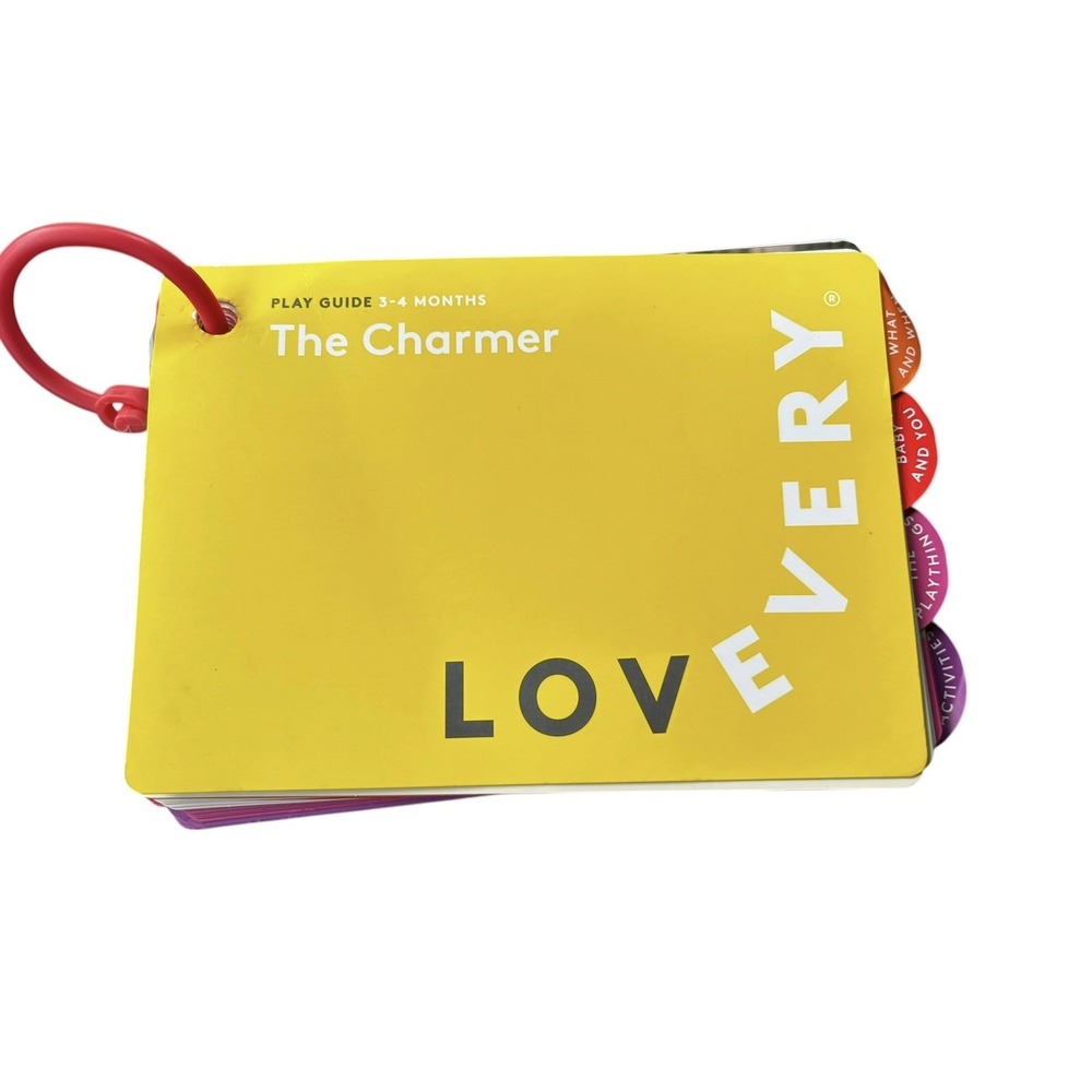 Lovevery Play Guide Book 3-4 Months The Charmer - Picture 1 of 3